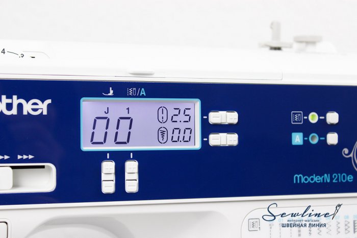 ������� ������� Brother ModerN 210e � �� ������������, ������� �����